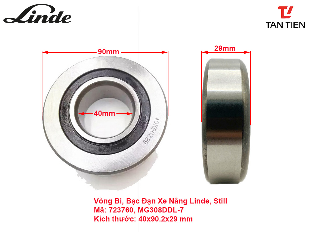 Bạc Đạn Linde 723760